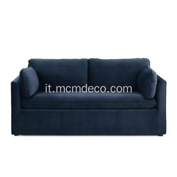 Oneira Tidal Blue Fabric Sofa